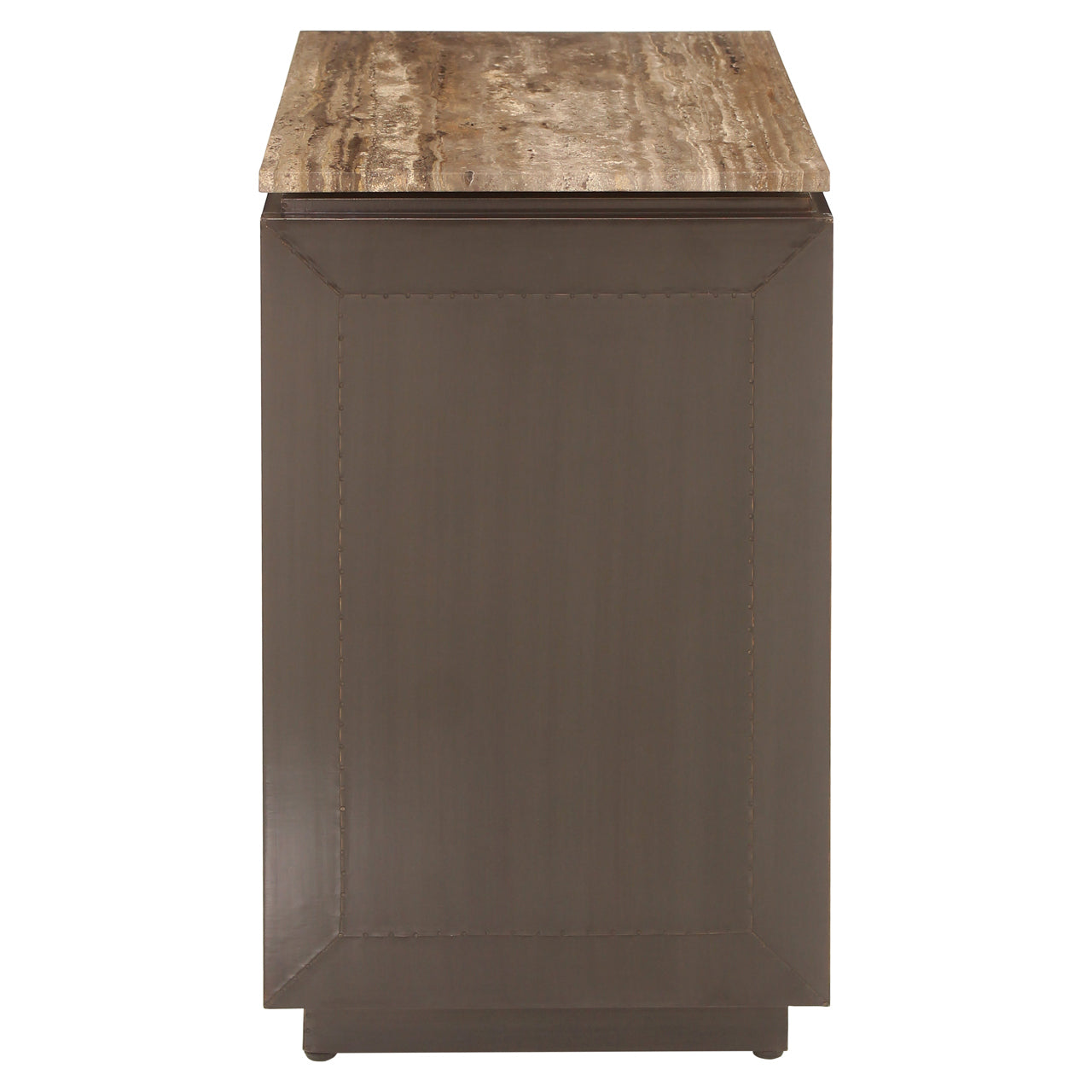 Nightstand Russo ash brown 3-drawers