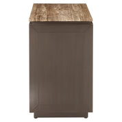 Nightstand Russo ash brown 3-drawers