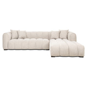 Sofa Novaro natural fancy lounge right