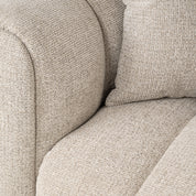 Sofa Novaro natural fancy lounge right