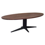 Dining table Stafford spicebrown oval 230