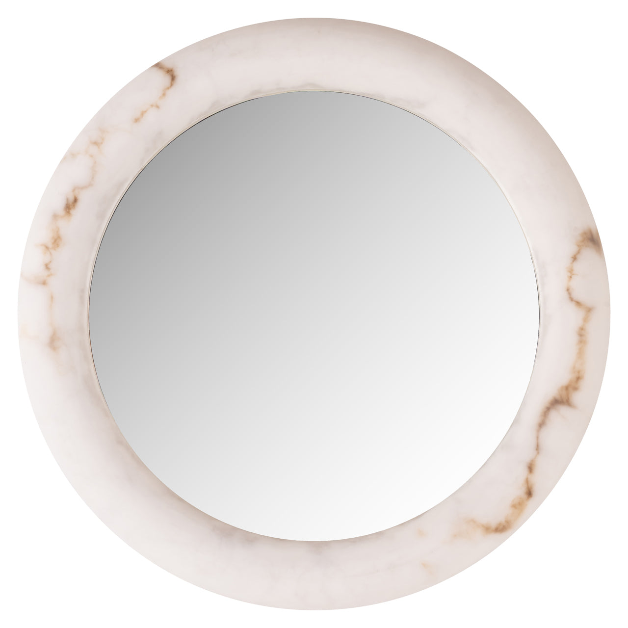 Wall lamp Oravelle white mirror 60Ø