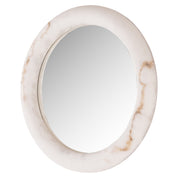 Wall lamp Oravelle white mirror 60Ø