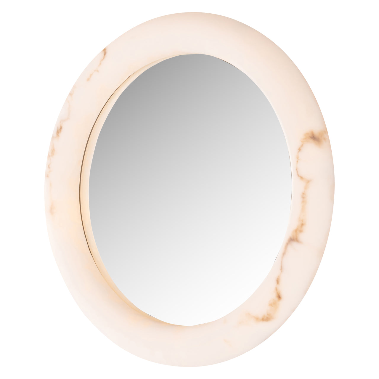 Wall lamp Oravelle white mirror 60Ø