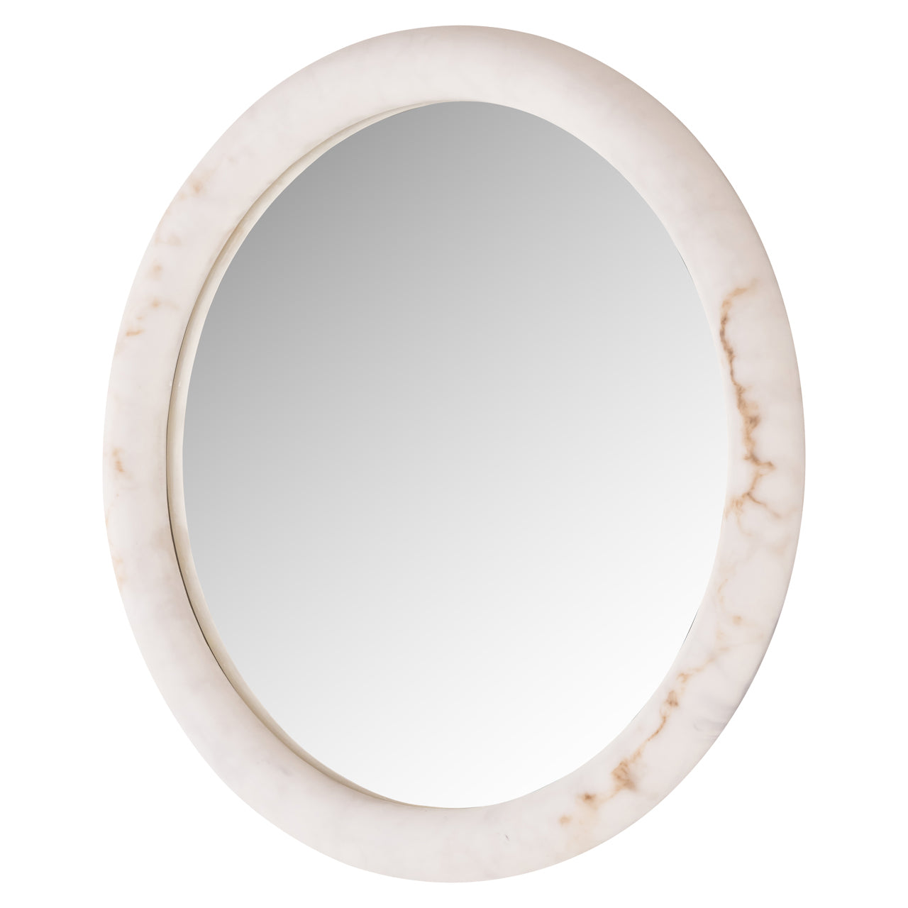 Wall lamp Oravelle white mirror 80Ø