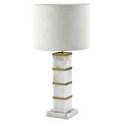 Table lamp Celinae white including lampshade