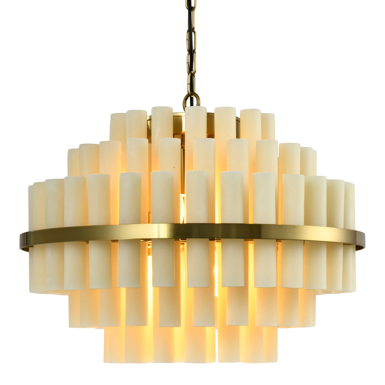 Chandelier Zerine white