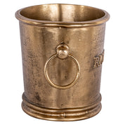 Wine & Bar accessory Vinova brass antique wine & champagne cooler