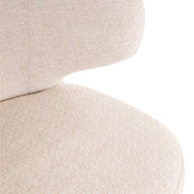 Outdoor dining chair Nuba beige alpine