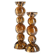 Candle holder Jolita brown small