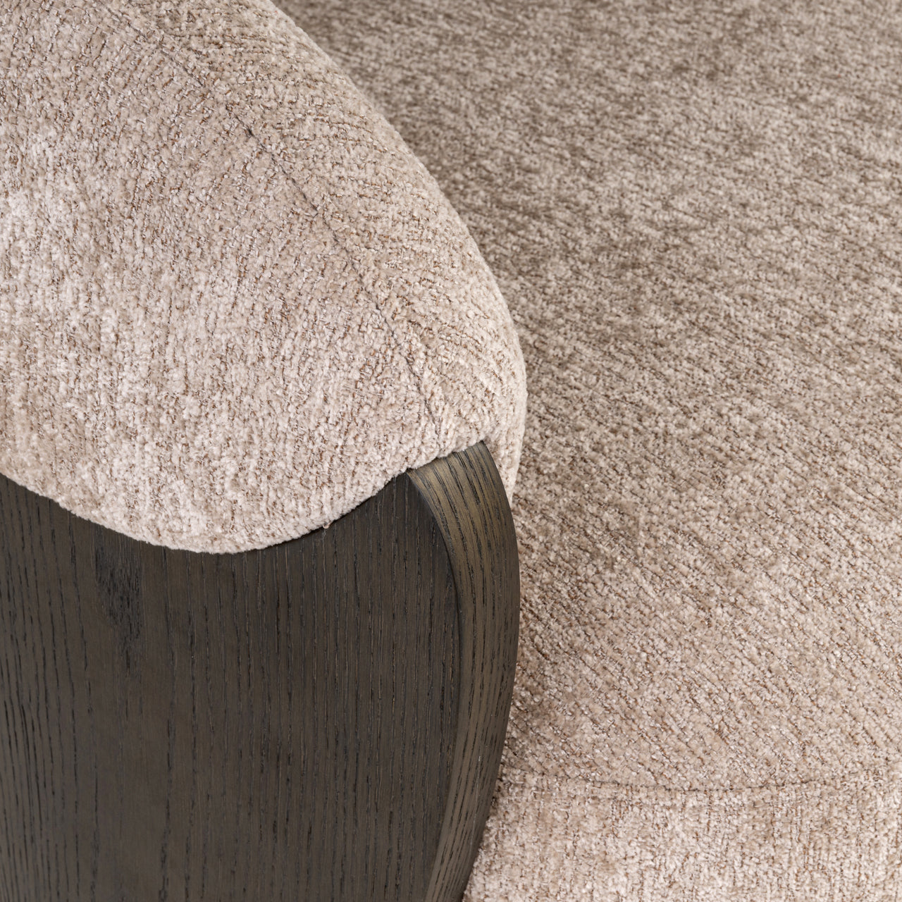 Dining chair Pollux be easy sand oak - swivel