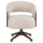 Dining chair Pollux lodge desert walnut - swivel