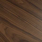 Dining table Windsor walnut 230 brass base