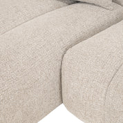 Sofa Novaro natural fancy lounge left
