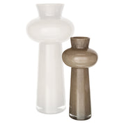 Vase Lunor taupe large