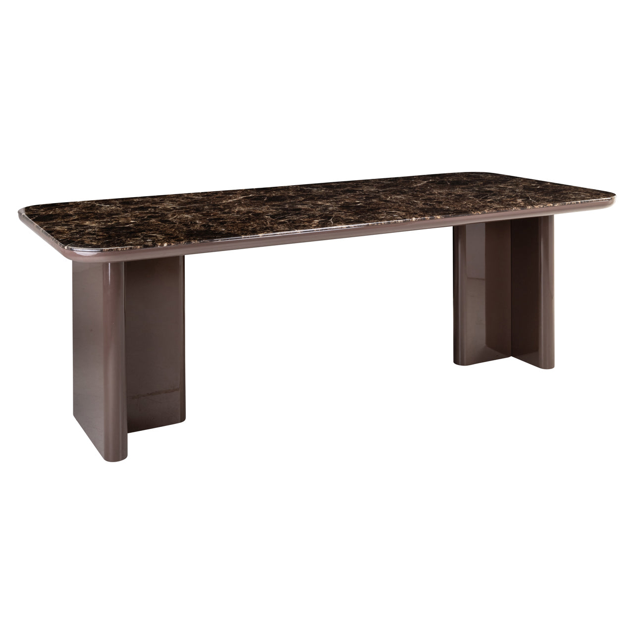Dining table Almundi chocolate brown 230