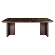 Dining table Almundi chocolate brown 230