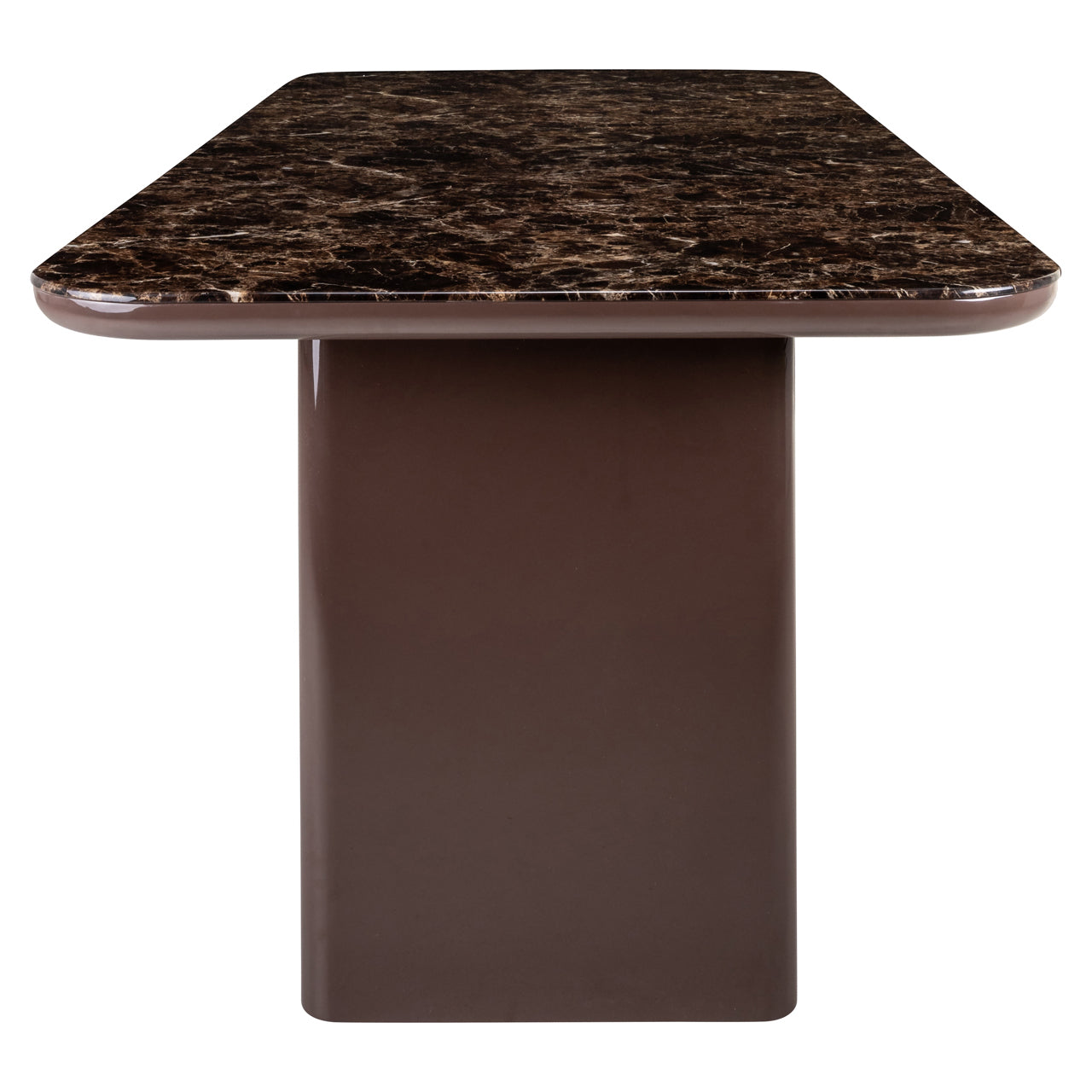 Dining table Almundi chocolate brown 230