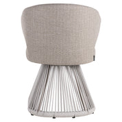 Outdoor dining chair Nuba greige alpine