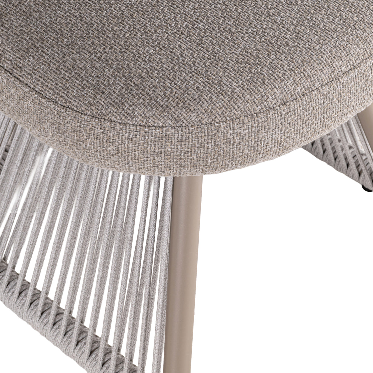 Outdoor dining chair Nuba greige alpine