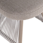 Outdoor dining chair Nuba greige alpine