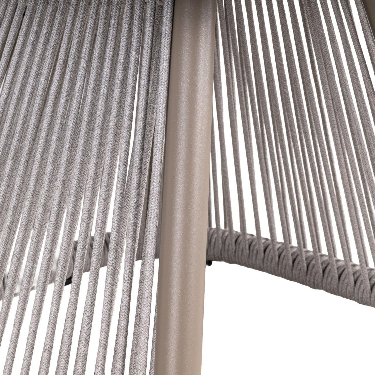 Outdoor dining chair Nuba greige alpine