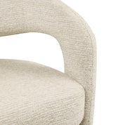 Dining chair Soho natural linear fire retardant