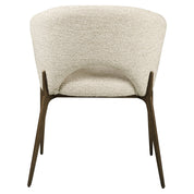 Dining chair Kenzi natural linear fire retardant