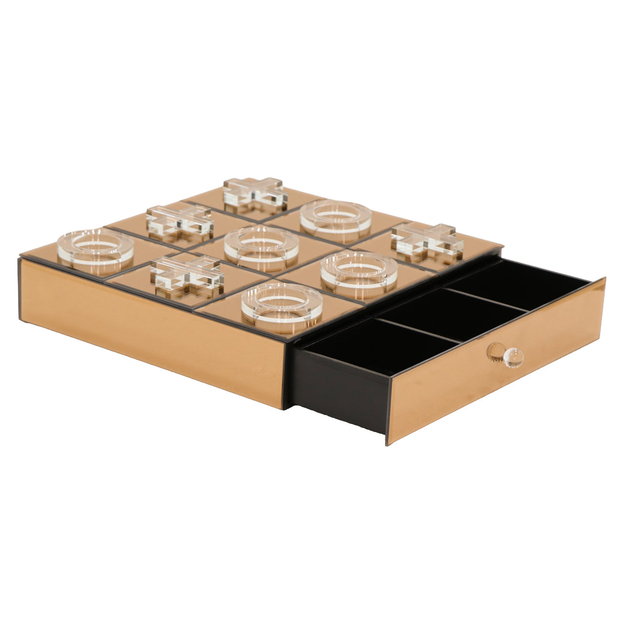 Decorative game Victoria brown Tic-Tac-Toe