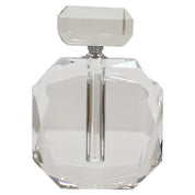 Decorative object Khloe clear transparent perfume bottle