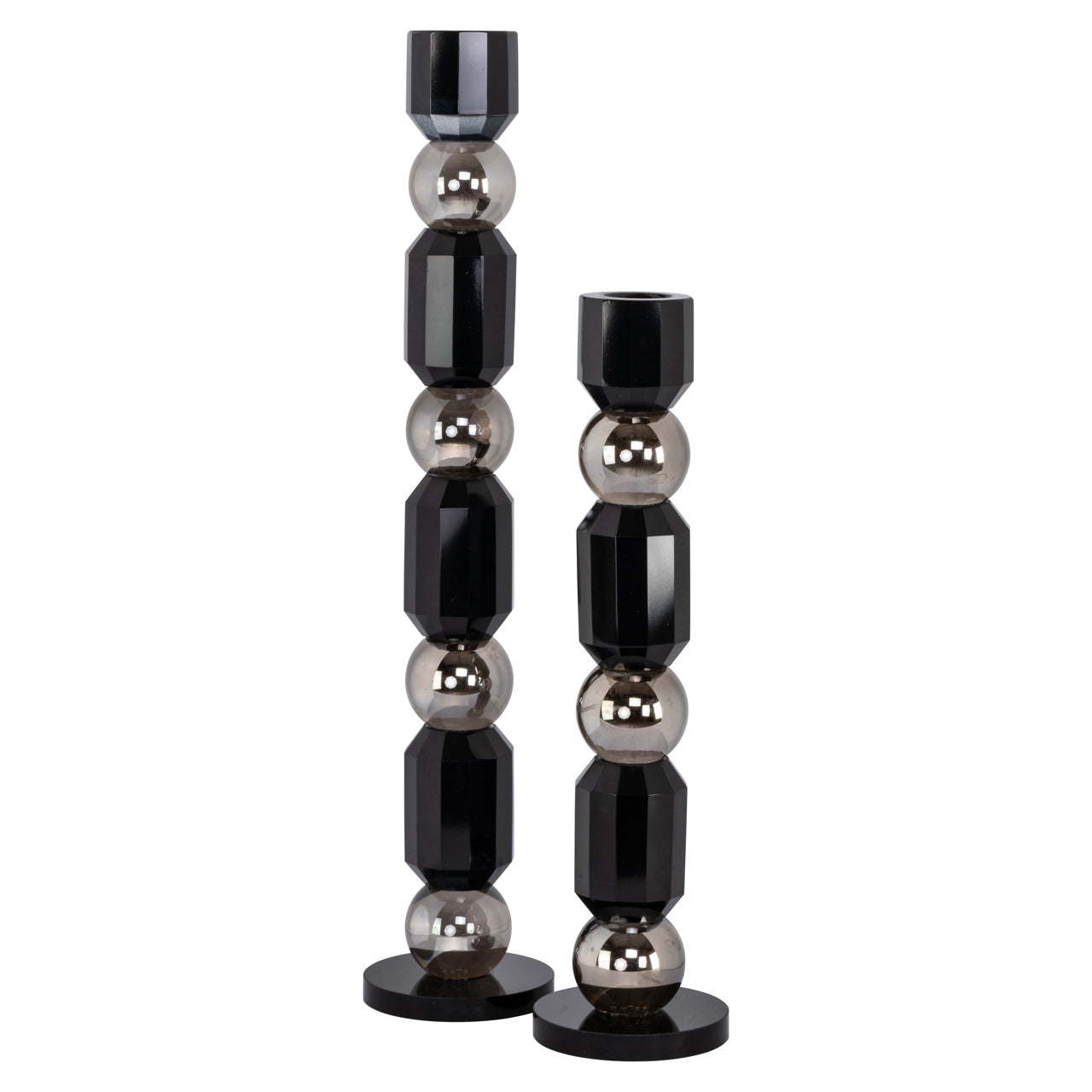 Candle holder Jessy black small