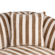 Sofa Luxandra stripes sand