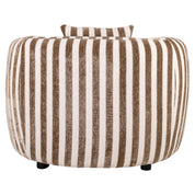Lounge chair Luxandra stripes sand