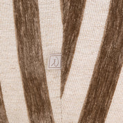 Lounge chair Luxandra stripes sand