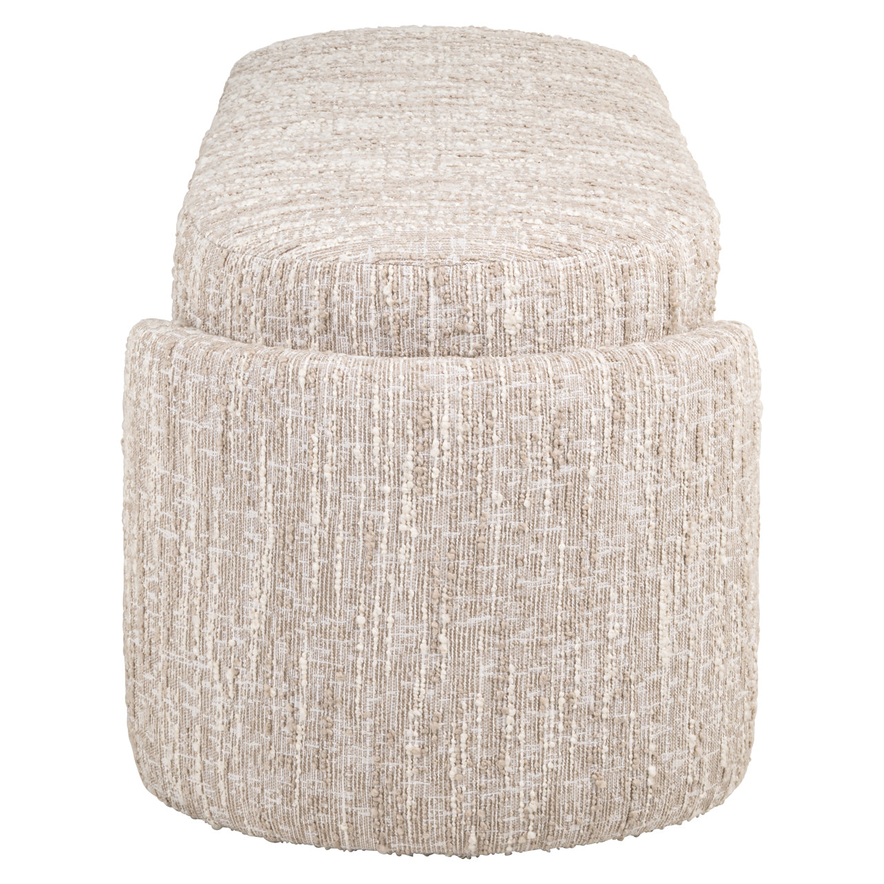 Bench Cupid beige angora with storage