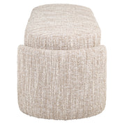 Bench Cupid beige angora with storage