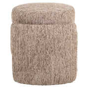 Pouffe & Footstool Cupid mocca linear with storage