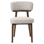 Dining chair Basker natural fancy fire retardant (Set of 2)