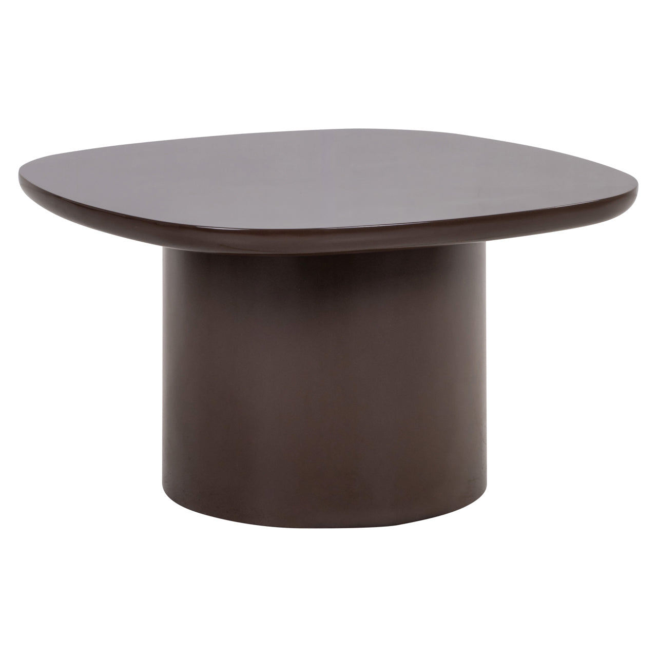 End table Almundi chocolate brown