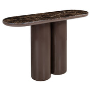Console Almundi chocolate brown