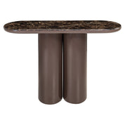 Console Almundi chocolate brown