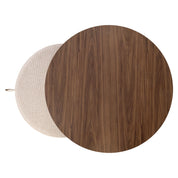 Coffee table Windsor walnut lodge desert fire retardant (Set of 2)