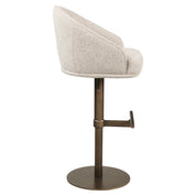 Bar stool Beverly natural fancy swivel