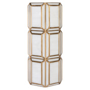 Hurricane light Emilia brass antique large