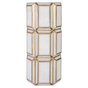 Hurricane light Emilia brass antique large