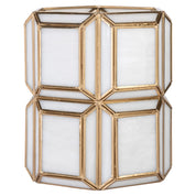 Hurricane light Ariana brass antique small