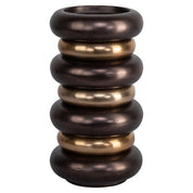 Candle holder Eve bronze large