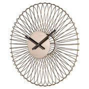 Clock Wirle gold