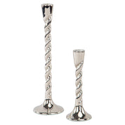 Candle holder Crillon silver large