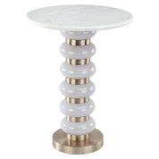End table Villeray white